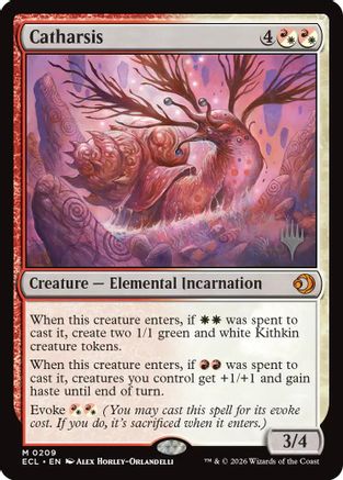 Catharsis (PPECL-209) - Promo Pack: Lorwyn Eclipsed Foil