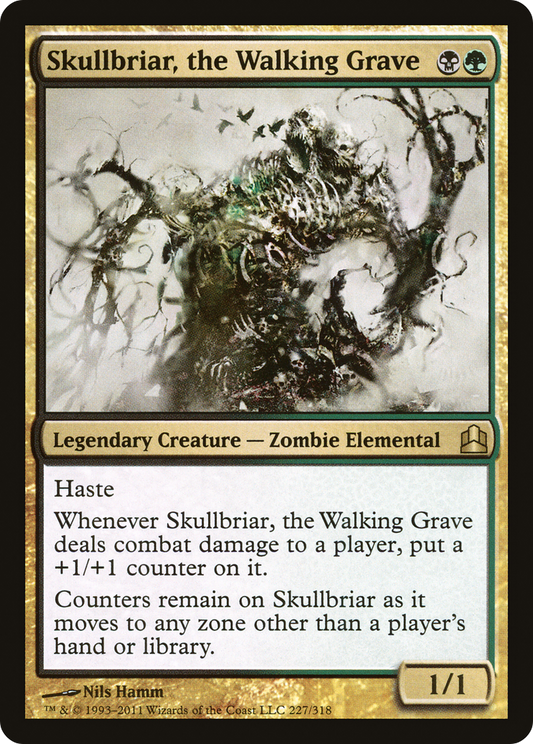 Skullbriar, the Walking Grave (CMD-227) - Commander 2011