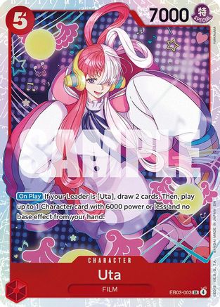 (EB03-003) Uta (003) - Extra Booster: One Piece Heroines Edition - Foil