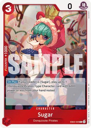 (EB03-005) Sugar - Extra Booster: One Piece Heroines Edition - Foil