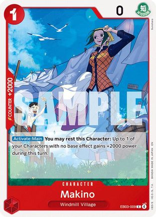 (EB03-009) Makino - Extra Booster: One Piece Heroines Edition - Normal