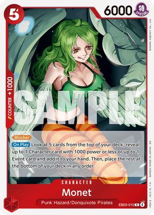 (EB03-010) Monet - Extra Booster: One Piece Heroines Edition - Foil