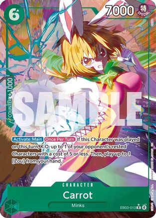 (EB03-013) Carrot (Alternate Art) - Extra Booster: One Piece Heroines Edition - Foil