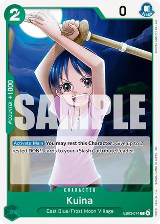 (EB03-014) Kuina - Extra Booster: One Piece Heroines Edition - Normal