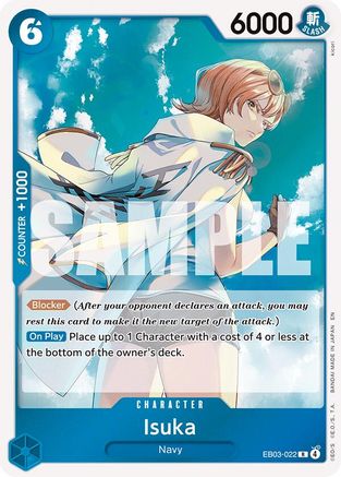 (EB03-022) Isuka - Extra Booster: One Piece Heroines Edition - Foil