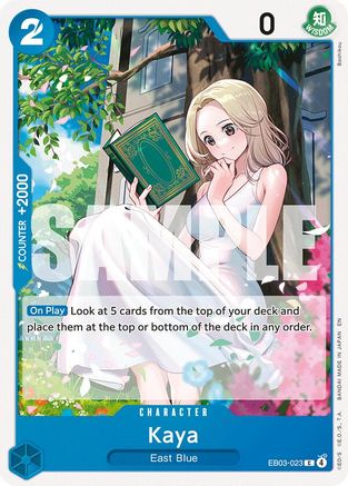 (EB03-023) Kaya - Extra Booster: One Piece Heroines Edition - Normal