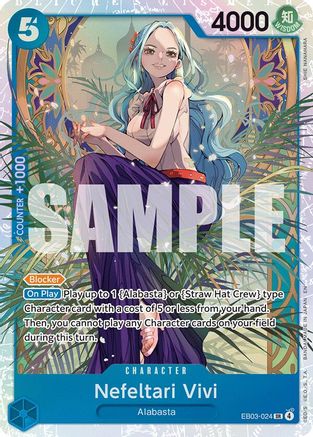 (EB03-024) Nefeltari Vivi (024) - Extra Booster: One Piece Heroines Edition - Foil