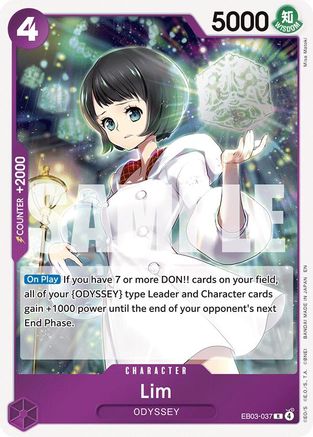 (EB03-037) Lim - Extra Booster: One Piece Heroines Edition - Foil