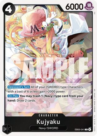 (EB03-041) Kujyaku - Extra Booster: One Piece Heroines Edition - Foil