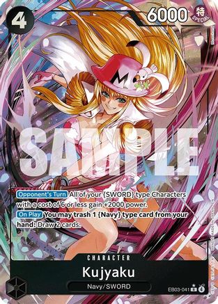 (EB03-041) Kujyaku (Alternate Art) - Extra Booster: One Piece Heroines Edition - Foil