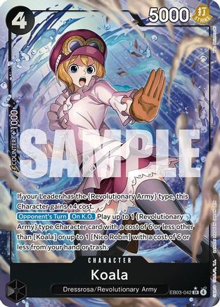 (EB03-042) Koala (Alternate Art) - Extra Booster: One Piece Heroines Edition - Foil