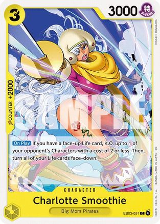 (EB03-051) Charlotte Smoothie - Extra Booster: One Piece Heroines Edition - Normal
