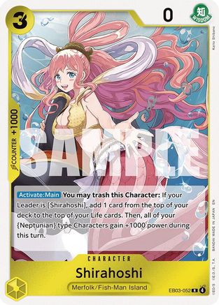 (EB03-052) Shirahoshi - Extra Booster: One Piece Heroines Edition - Foil