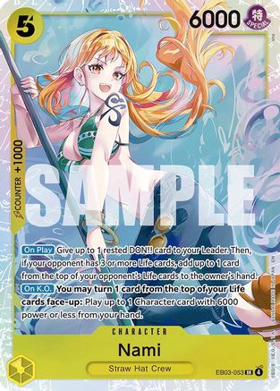 (EB03-053) Nami (053) - Extra Booster: One Piece Heroines Edition - Foil