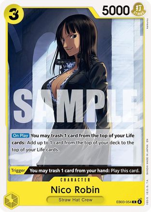 (EB03-054) Nico Robin (054) - Extra Booster: One Piece Heroines Edition - Normal