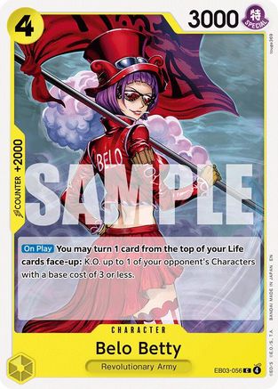 (EB03-056) Belo Betty - Extra Booster: One Piece Heroines Edition - Normal