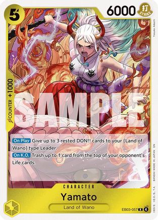 (EB03-057) Yamato - Extra Booster: One Piece Heroines Edition - Foil
