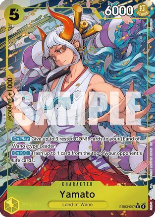 (EB03-057) Yamato (Alternate Art) - Extra Booster: One Piece Heroines Edition - Foil