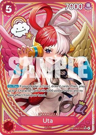 (EB03-003) Uta - 003 (SP) - Extra Booster: One Piece Heroines Edition - Foil