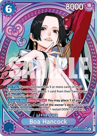 (EB03-026) Boa Hancock (SP) - Extra Booster: One Piece Heroines Edition - Foil