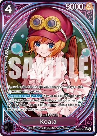 (EB03-042) Koala (SP) - Extra Booster: One Piece Heroines Edition - Foil