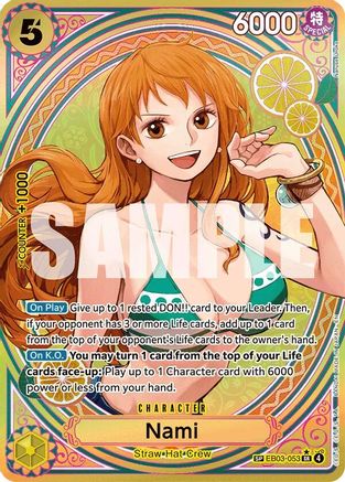 (EB03-053) Nami (SP) - Extra Booster: One Piece Heroines Edition - Foil