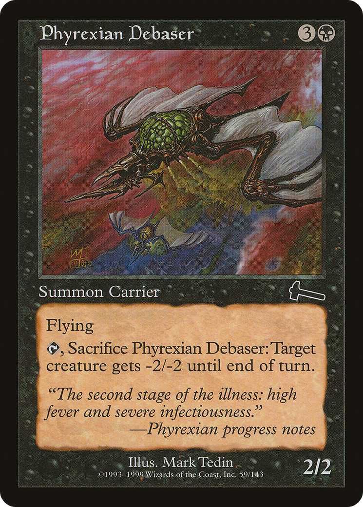 Phyrexian Debaser (ULG-059) - Urza's Legacy