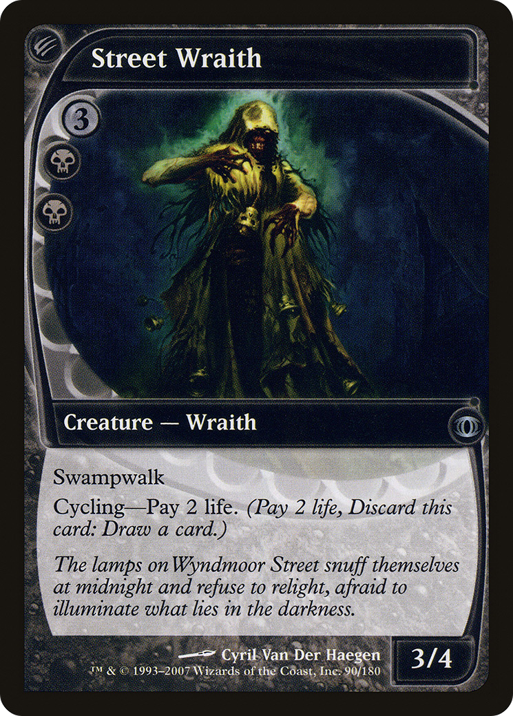 Street Wraith (FUT-090) - Future Sight Foil