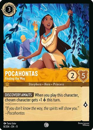 (008/204)  Pocahontas - Finding the Way - Winterspell  Normal