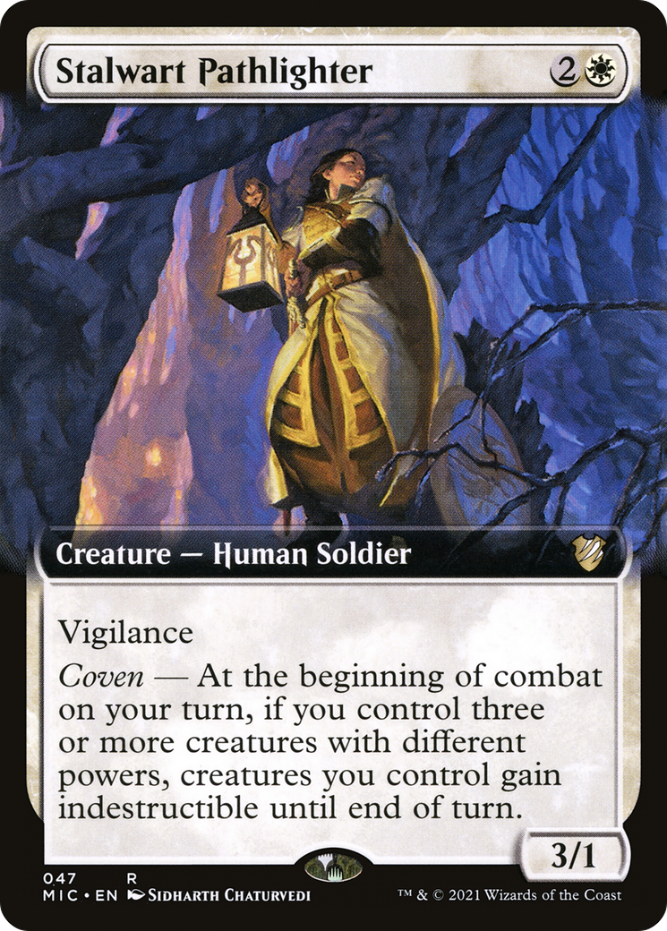 Stalwart Pathlighter (MIC-047) - Midnight Hunt Commander: (Extended Art)