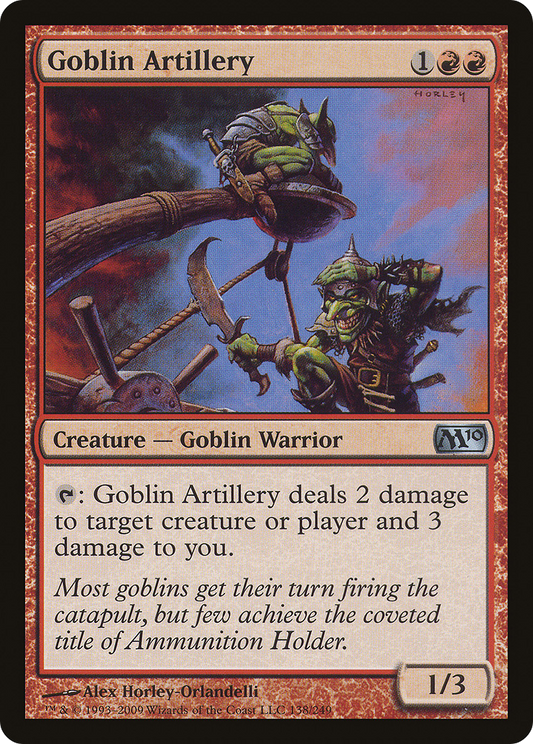 Goblin Artillery (M10-138) - Magic 2010 Foil