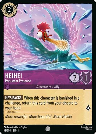 (058/204)  HeiHei - Persistent Presence - Winterspell  Normal