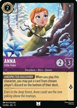 (052/204)  Anna - Little Sister - Winterspell  Normal