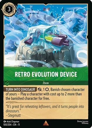 (100/204)  Retro Evolution Device - Winterspell  Normal