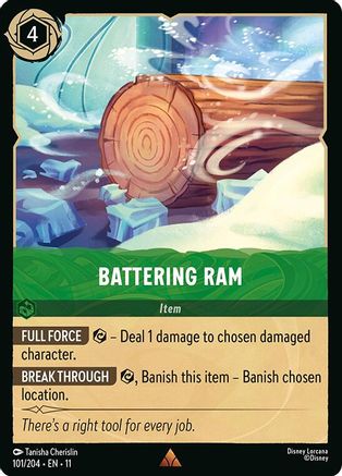 (101/204)  Battering Ram - Winterspell  Cold Foil