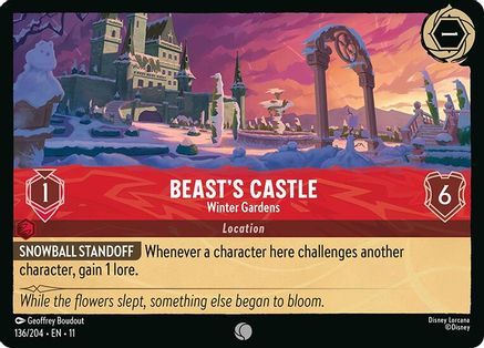 (136/204)  Beast's Castle - Winter Gardens - Winterspell  Normal