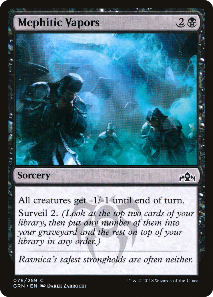 Mephitic Vapors (GRN-076) - Guilds of Ravnica