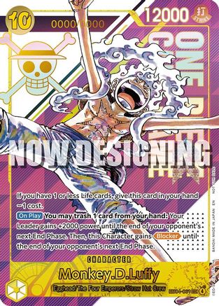 (EB04-061) Monkey.D.Luffy - EB04-061 [Serial Number] - One Piece Promotion Cards - Foil