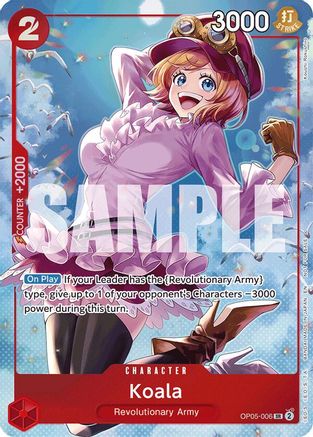 (OP05-006) Koala - OP05-006 - Extra Booster: One Piece Heroines Edition Foil