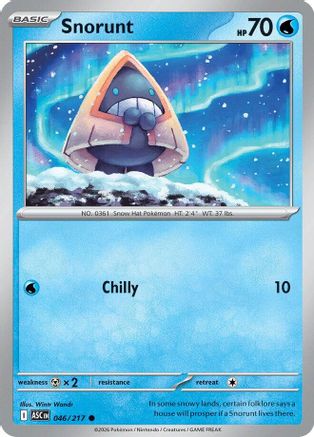 Snorunt (46/217) - ME Ascended Heroes  - Common