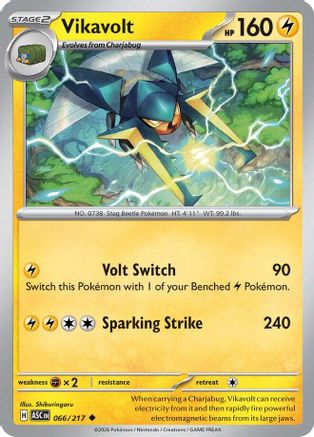 Vikavolt (66/217) - ME Ascended Heroes  - Uncommon