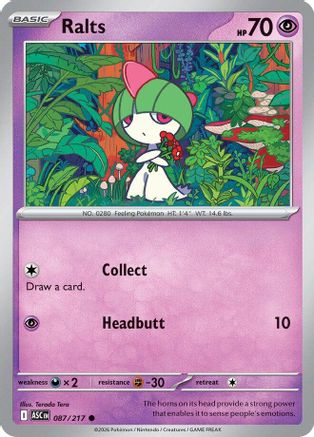 Ralts (87) - ME Ascended Heroes  - Common