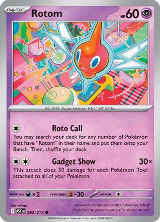 Rotom (92) - ME Ascended Heroes  - Common