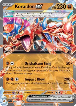 Koraidon ex (121/null) - ME Ascended Heroes Holofoil - Double Rare