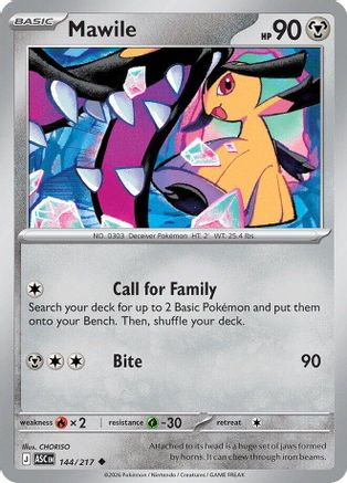 Mawile (144/217) - ME Ascended Heroes  - Uncommon