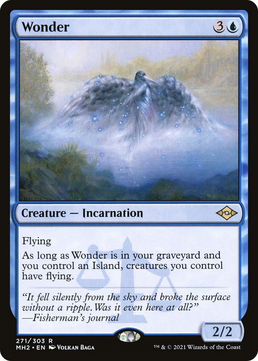 Wonder (MH2-271) - Modern Horizons 2 Etched Foil