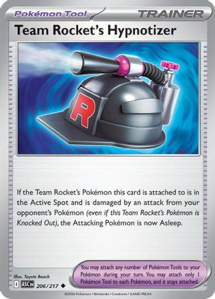 Team Rocket's Hypnotizer (206) - ME Ascended Heroes  - Uncommon