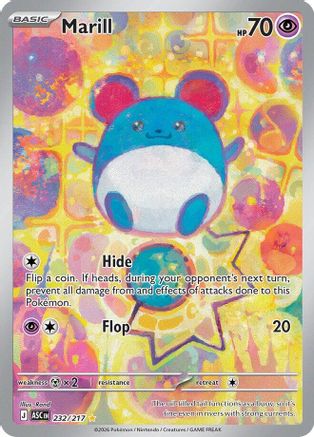 Marill (232/217) - ME Ascended Heroes Holofoil - Illustration Rare