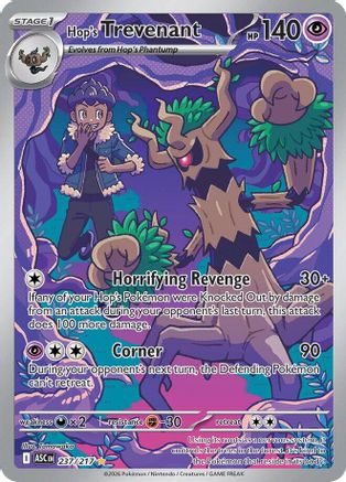 Hop's Trevenant (237/217) - ME Ascended Heroes Holofoil - Illustration Rare