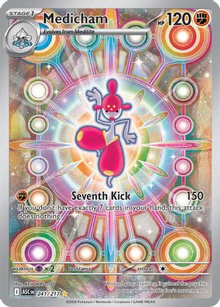 Medicham (241/217) - ME Ascended Heroes Holofoil - Illustration Rare